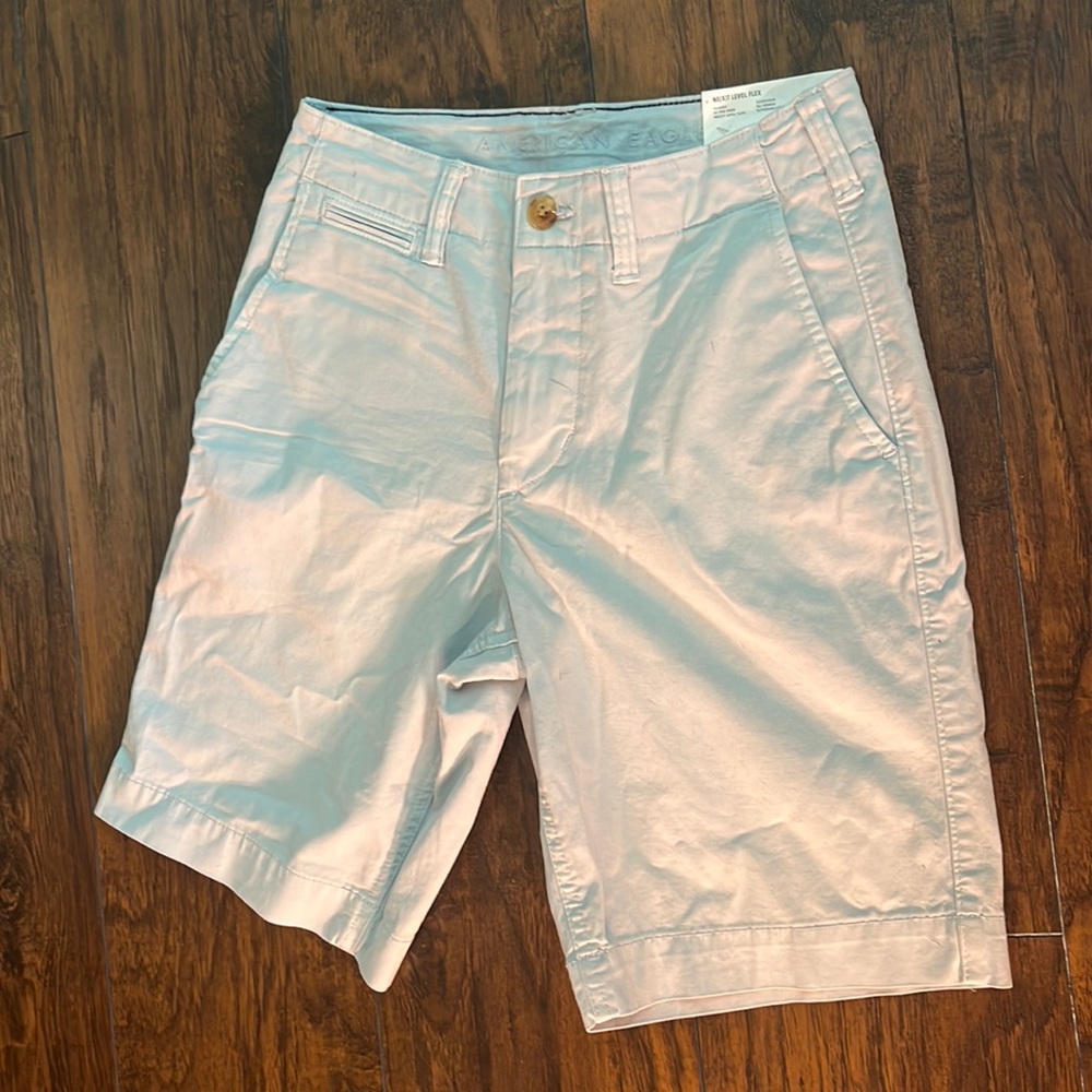 Light Blue Golf Shorts